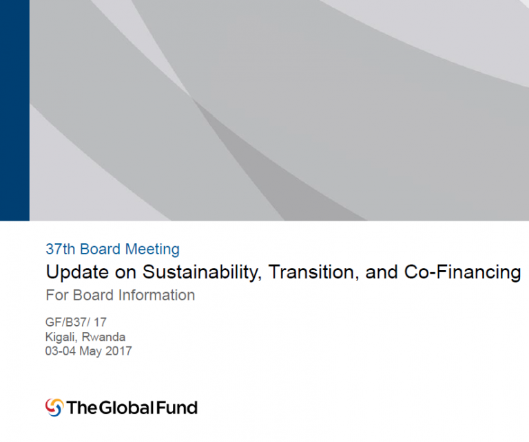 Preview image for Update on Sustainability, Transition, and Co-Financing