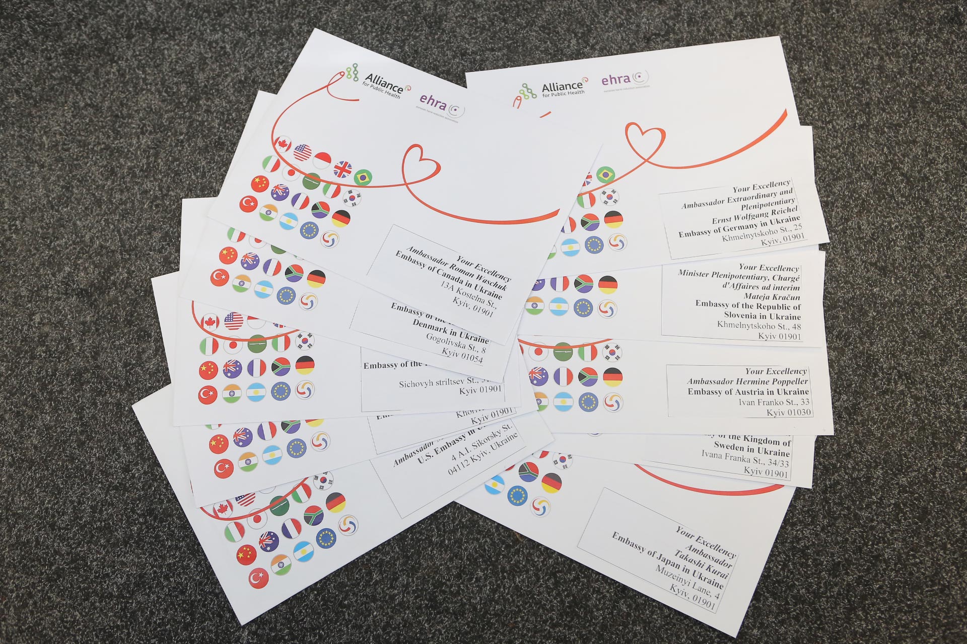 Preview image for On the All Lovers Day EHRA and the Alliance for Public Health joined the global fundraising campaign to combat HIV, TB and malaria