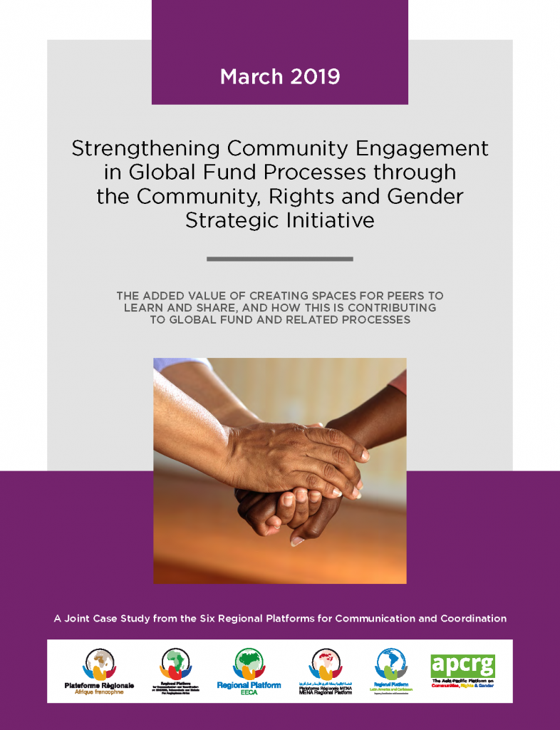 Preview image for Case study examines how Community, Rights and Gender Strategic Initiative has advanced Global Fund objectives
