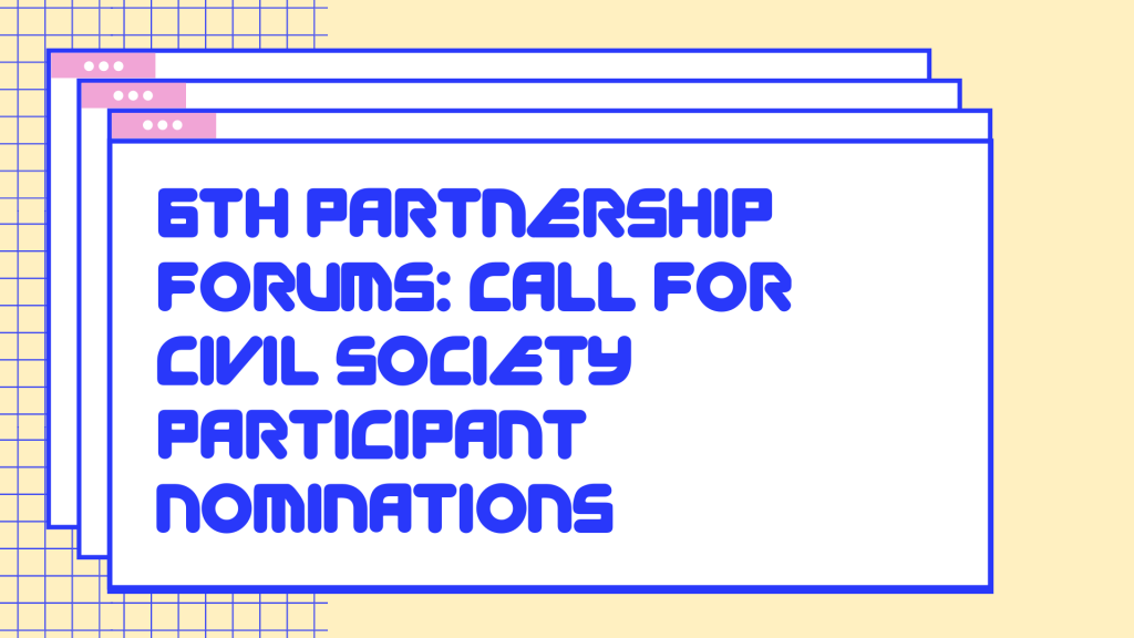 Preview image for The Global Fund’s 6th Partnership Forum: Call for Civil Society participant nominations