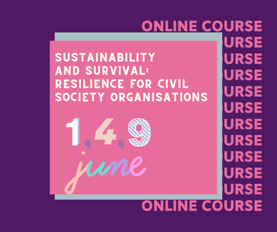 Preview image for EHRA-members Online course “Sustainability and survival: reresilience for civil society organisations”